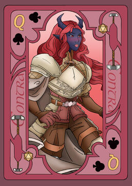 Contra, Queen of Clubs